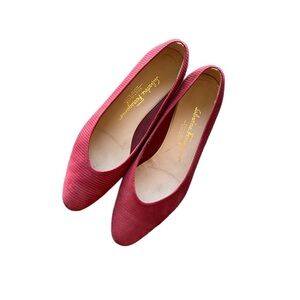 Salvatore Ferragamo Pointed Toe Ballet Flats